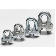 U escribe clip de cuerda de alambre de acero para ascensores 6 mm 8 mm 10 mm 12 mm 13 mm